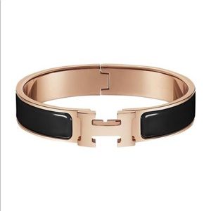 Hermès Rose Gold Bracelet Size PM